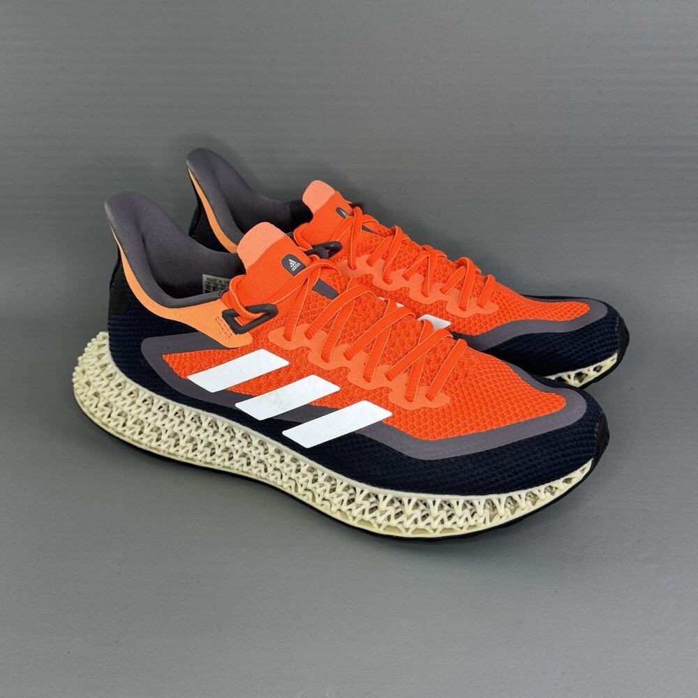 Adidas Mens 4DFWD 2 Running Shoe Impact Orange Black Sz 10 GY8421
